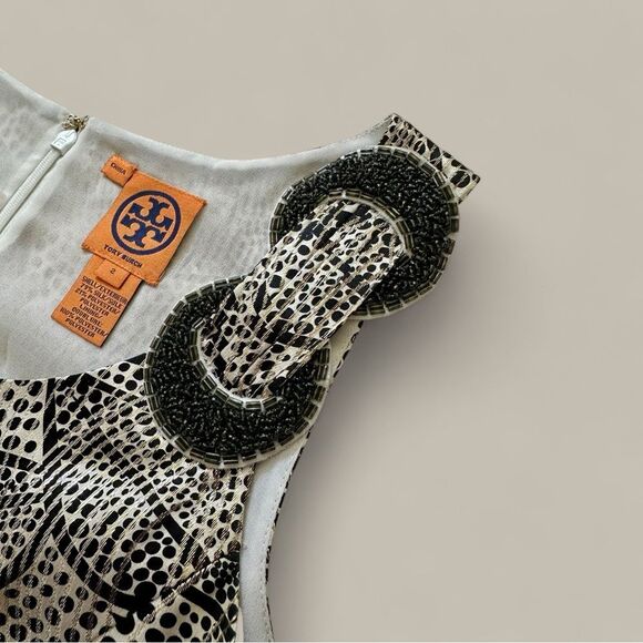 Tory Burch Silk Dress Size 2 - Picture 2 of 9